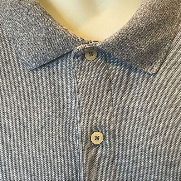 Nautica Gray Polo Shirt Classic Design Short Sleeves XXL - Picture 4 of 9